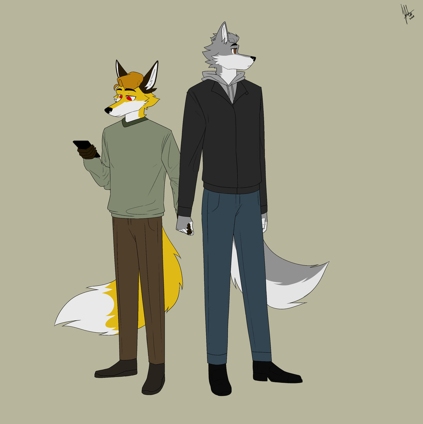 Golddie and Ivan being homies